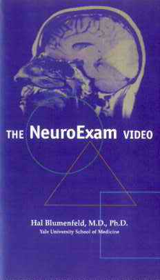 The NeuroExam video, Video Cassette, running time 36 minutes by Hal Blumenfeld, M.D., Ph.D (Yale University School of Medicine); Sinauer Associates Inc, 23 Plumtree Road, Sunderland, MA 01375, (Date of production: May 2001), www.sinauer.com, ISBN 0-87893-061-2, Price: US $ 49.95